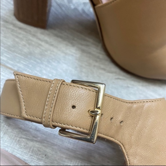 Kate Spade Ingrada leather slingback block heel - Picture 4 of 9